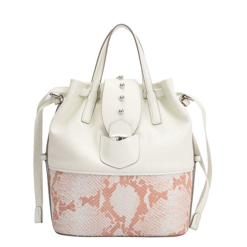 Maria Carla Woman's Fashion Luxury Leather Handbag, Smooth Leather