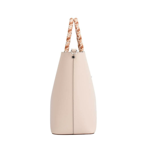 Maria Carla Woman's Fashion Luxury Leather Handbag, Smooth Leather